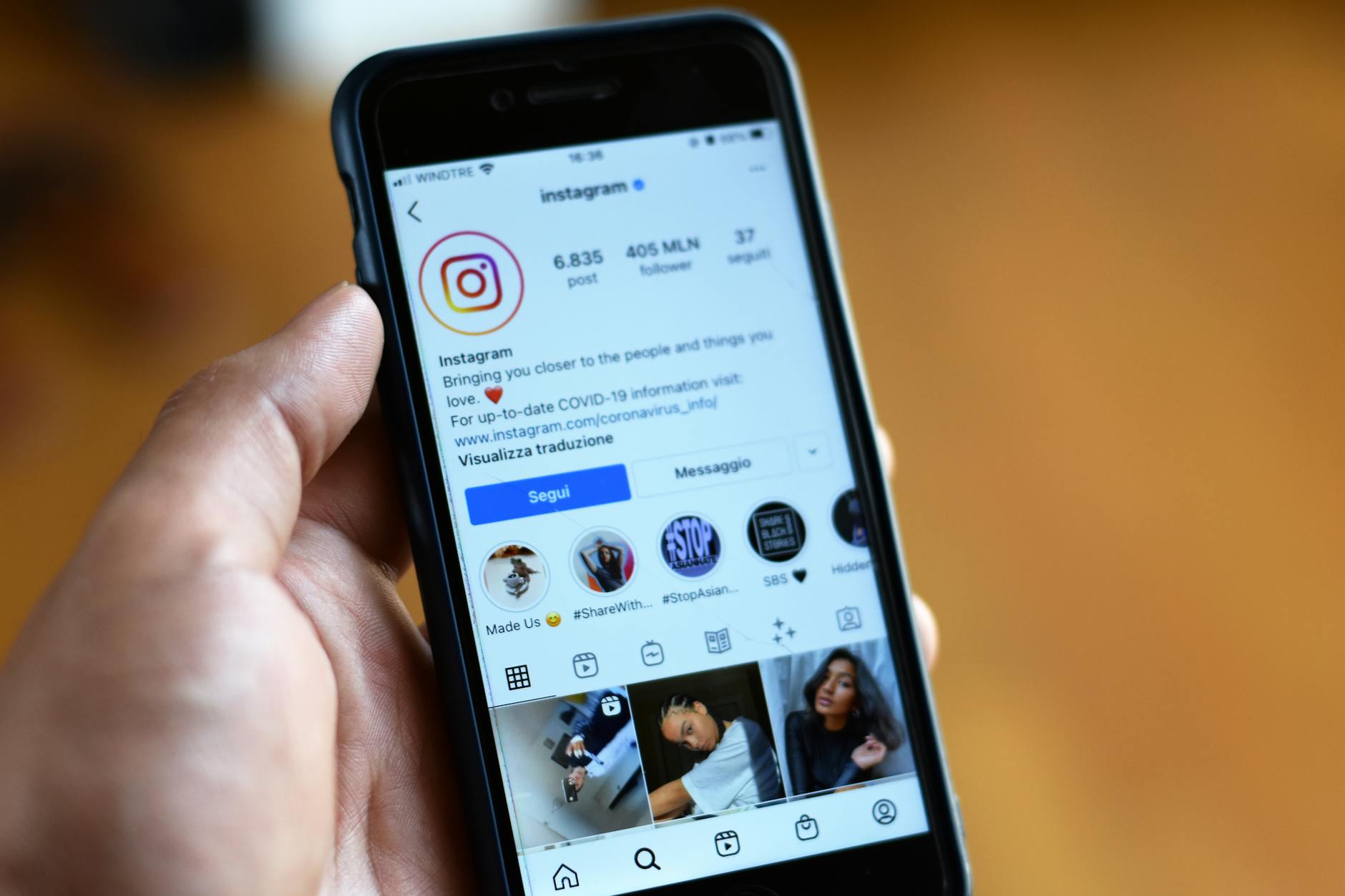 Счётчик подписчиков Instagram в реальном времени